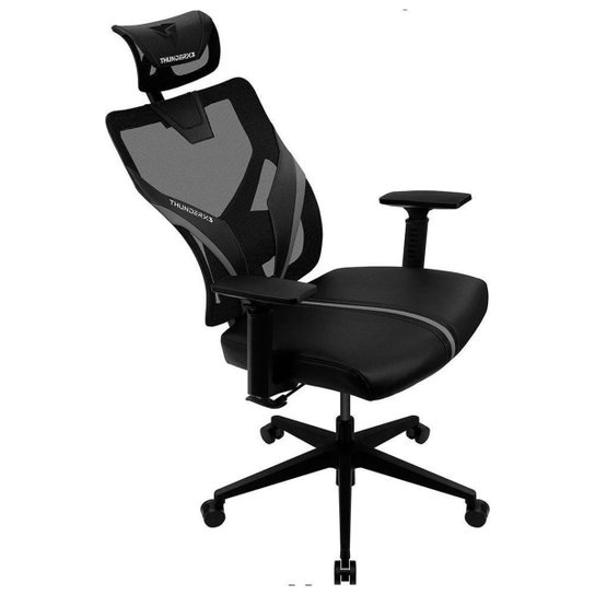 Cadeira Office ThunderX3 Ergonomic Yama1, Até 150Kg, Reclinável,- 69672