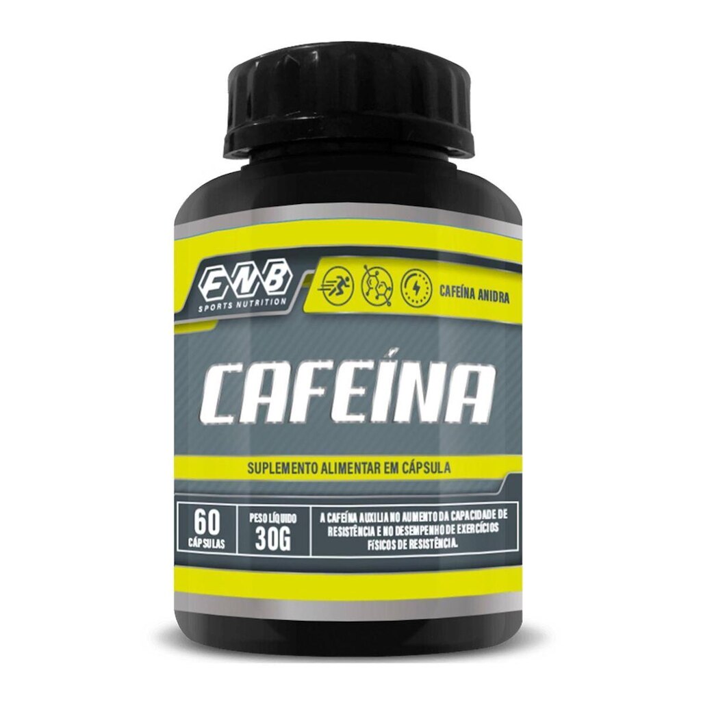 Cafeína 200mg Suplemento 60 Cápsulas - Flora Nativa Sports