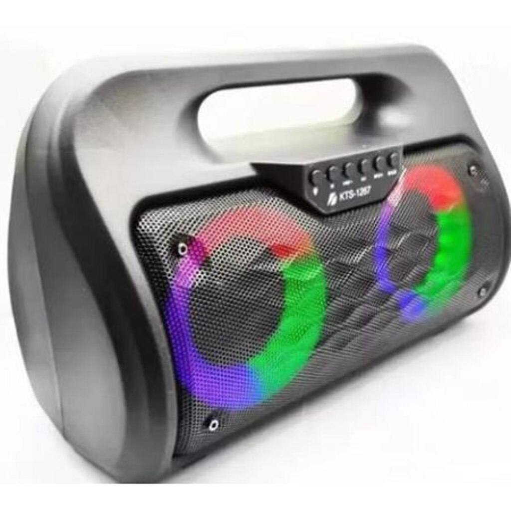 Caixa de Som Amplificada Wireless Speaker Bluetooth Usb