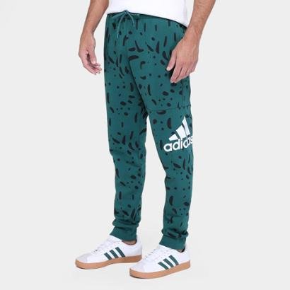 Calça Adidas Essentials Tapered Cuff Logo Masculina - Masculino