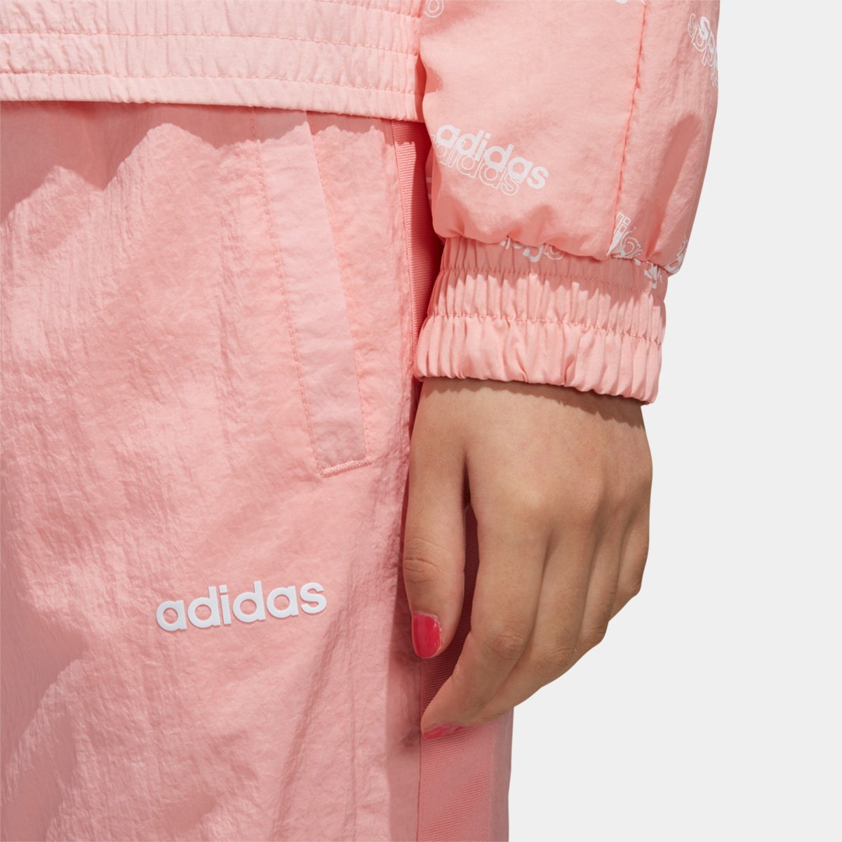 calca rosa adidas