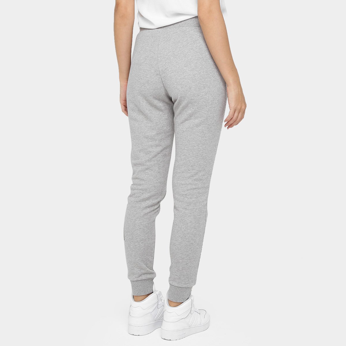 calça adidas cuffed feminina