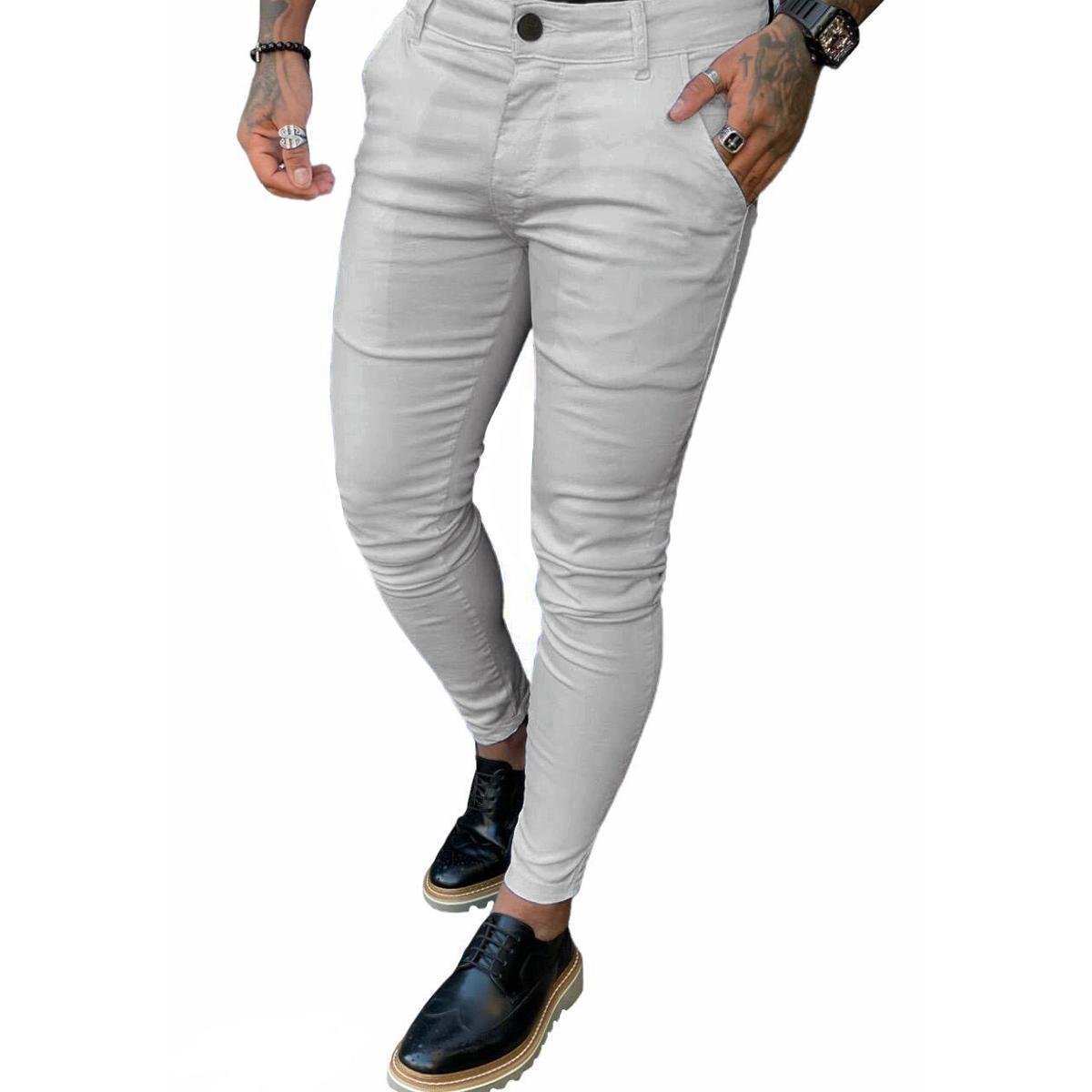 Calça Alfaiataria Skinny Social Esporte Fino Menor preço em Calça Alfaiataria Skinny Social Esporte Fino