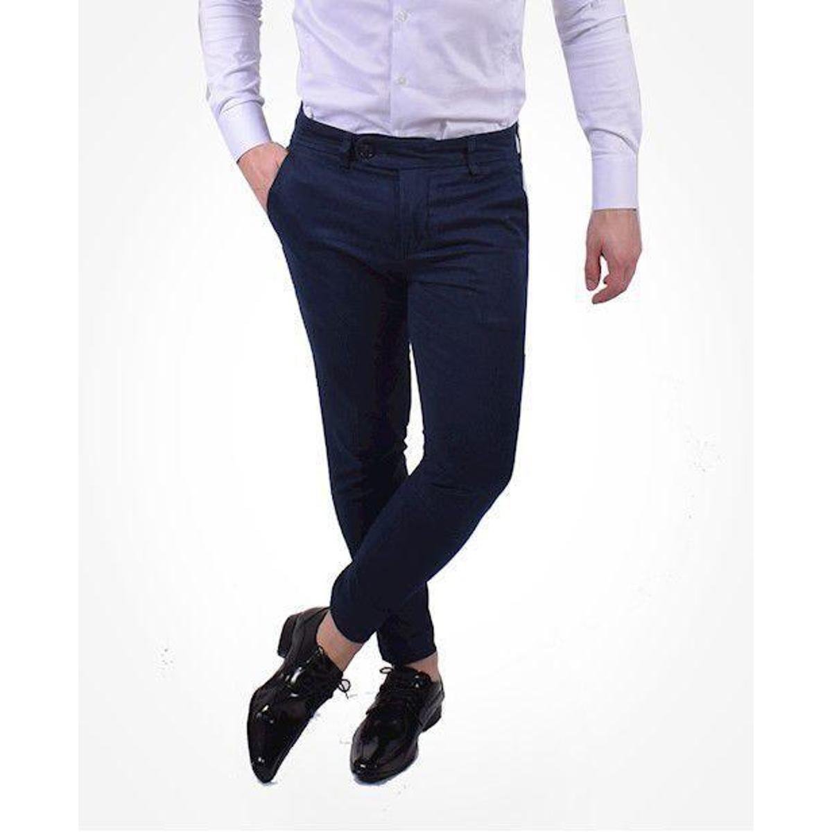 calça alfaiataria slim