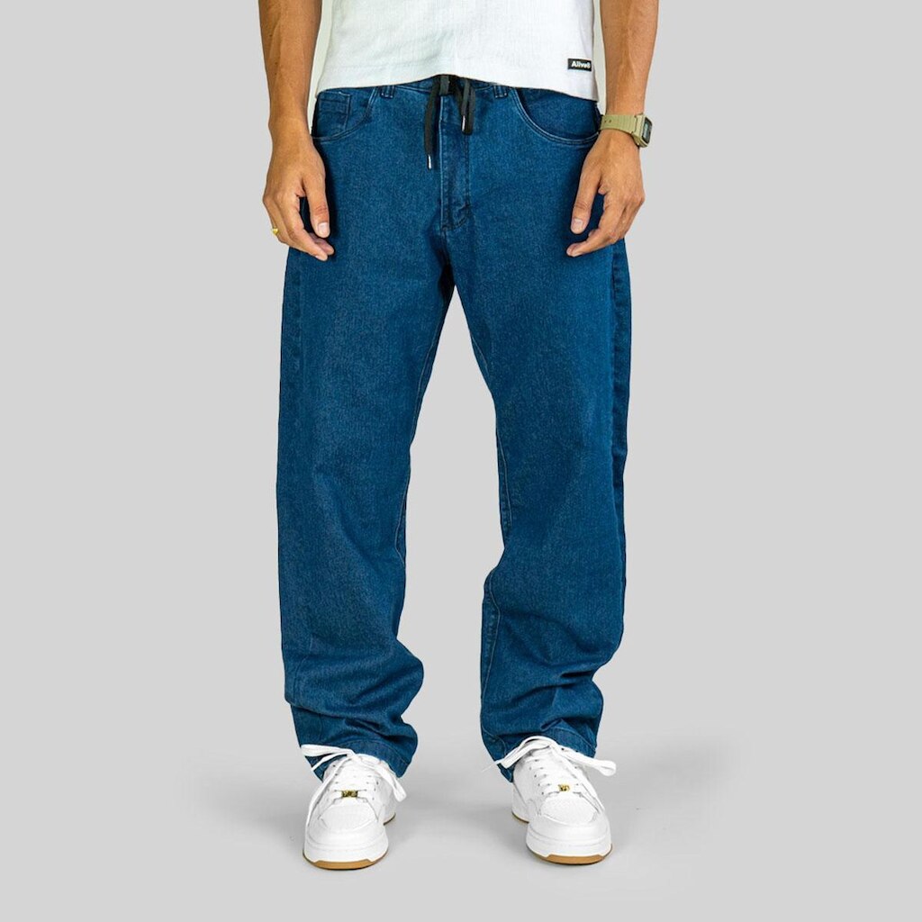 Calça Alive Jeans Semi Baggy Street Unissex