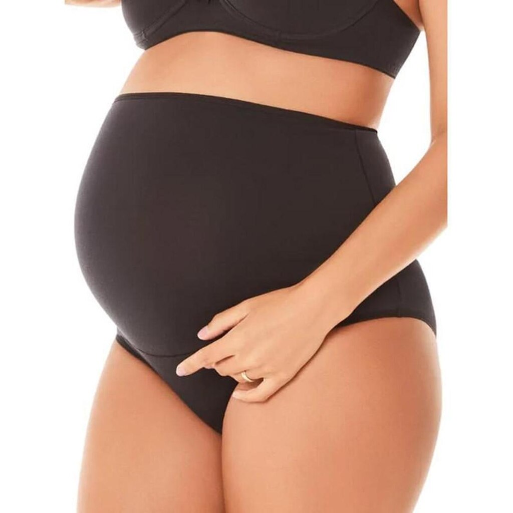 Calça Alta Gestante Cotton Mondress 20010E Plus Size