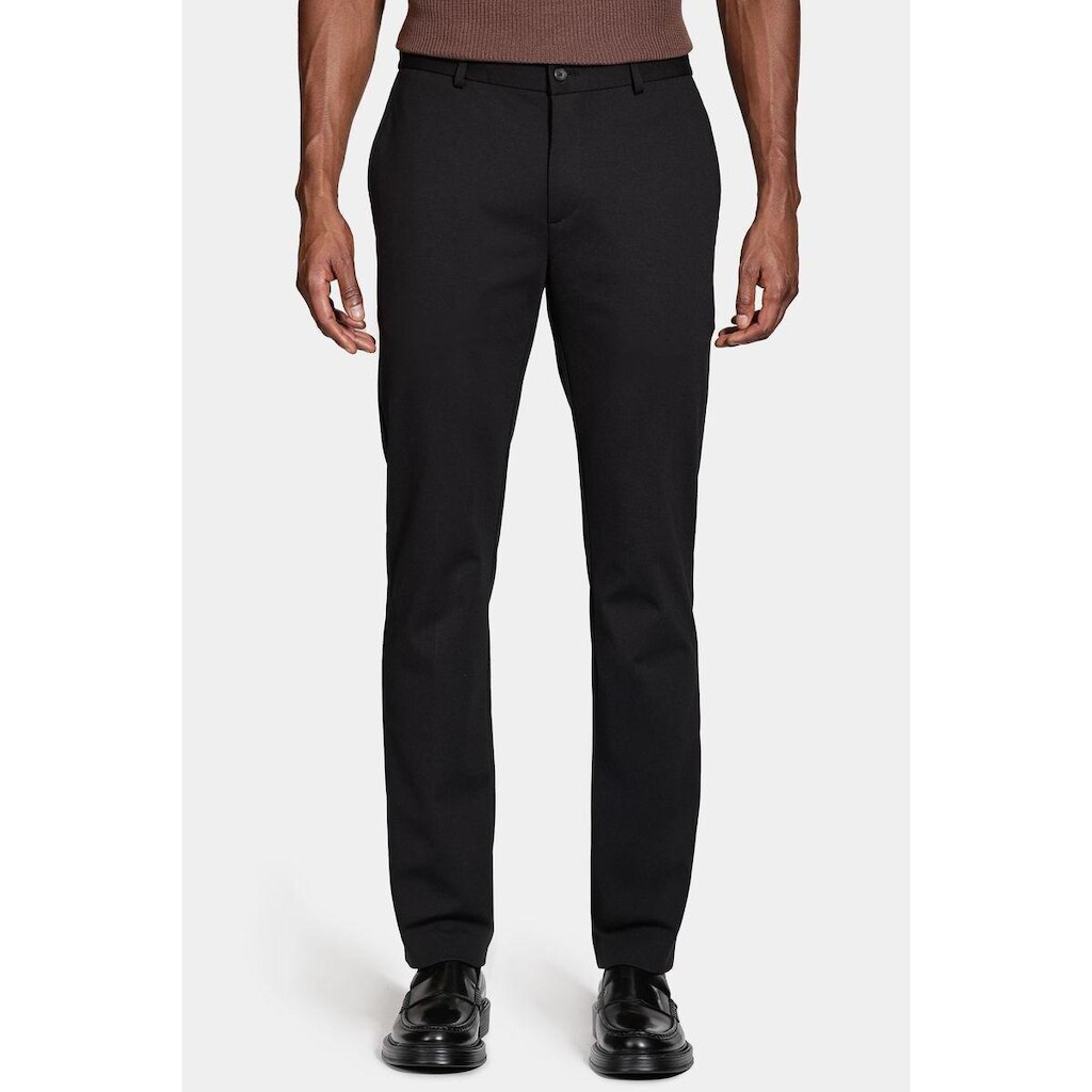 Calça Aramis Alfaiataria Malha Cós Elástico Preto