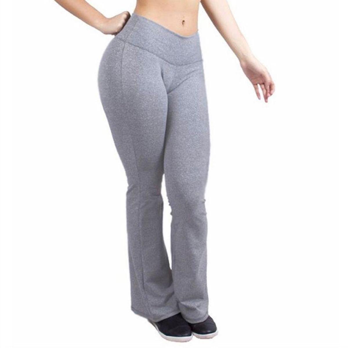 Calça Bailarina Flare Suplex Cintura Alta Menor preço em Calça Bailarina Flare Suplex Cintura Alta
