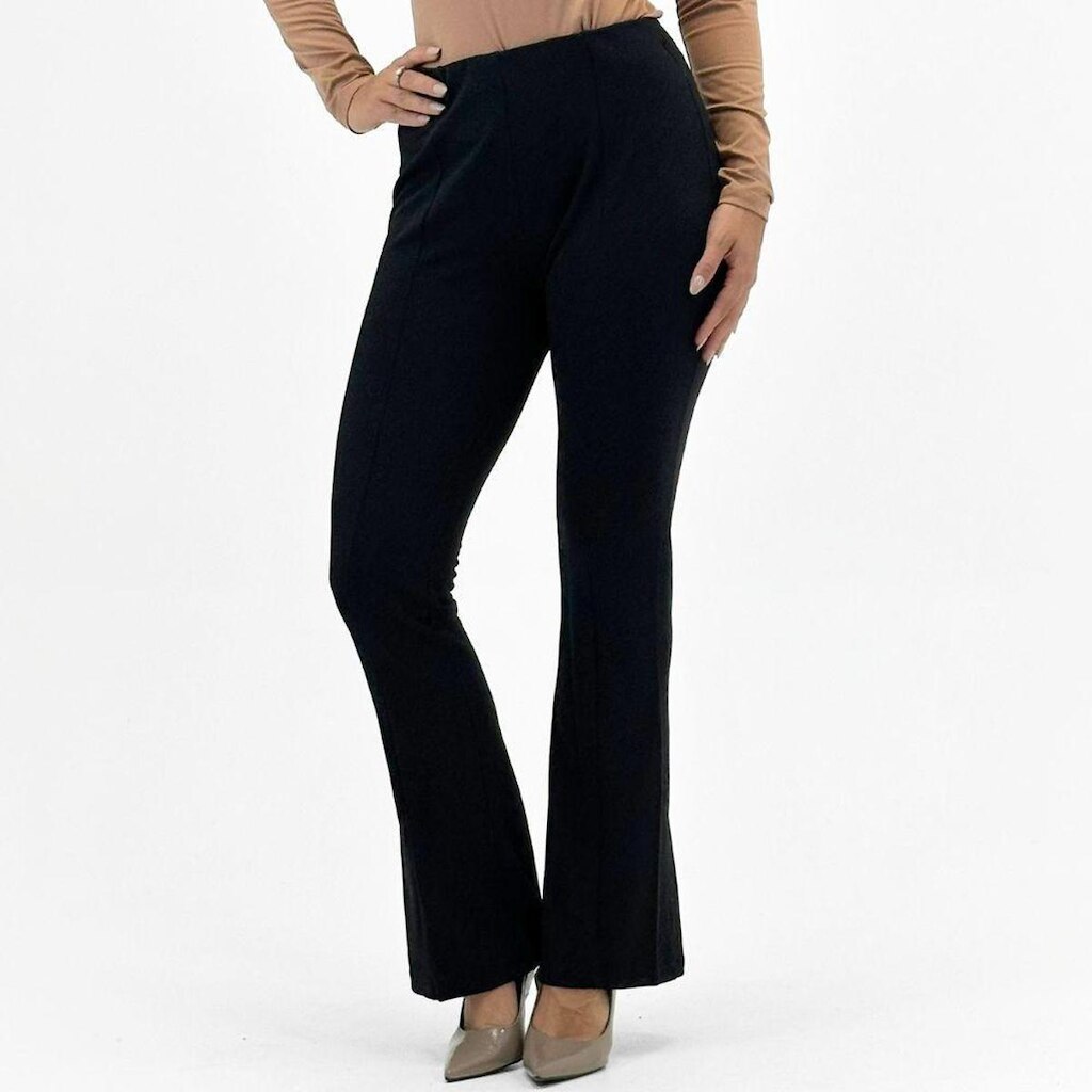 Calça Bana Bana Boot Cut em Tecido Feminina