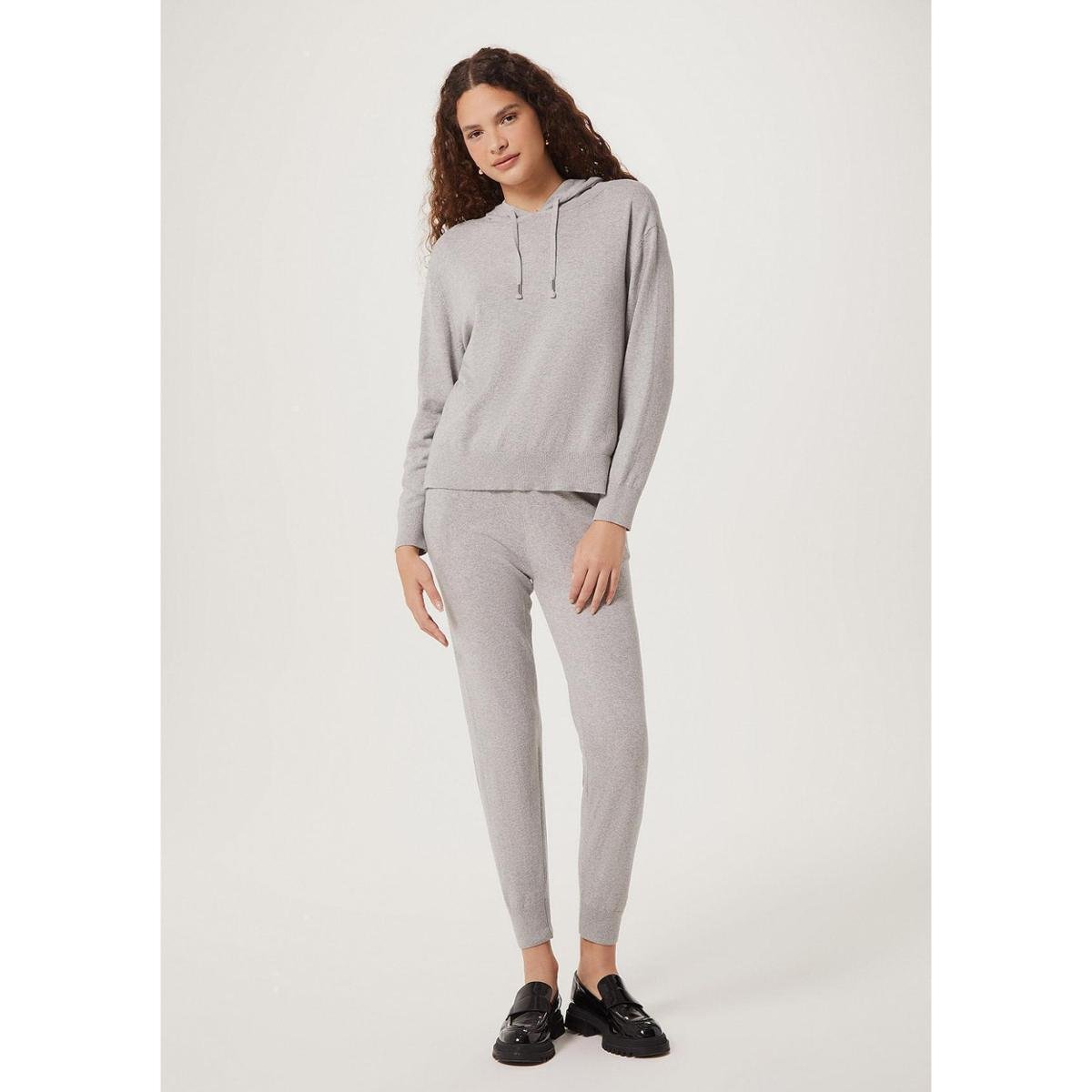 Calça Básica Hering Cintura Super Alta Em Tricô Feminina Menor preço em Calça Básica Hering Cintura Super Alta Em Tricô Feminina