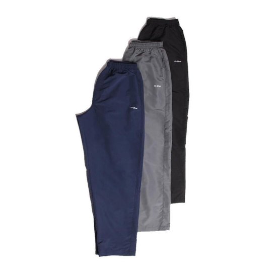 Calça Básica Masculina 3 peças