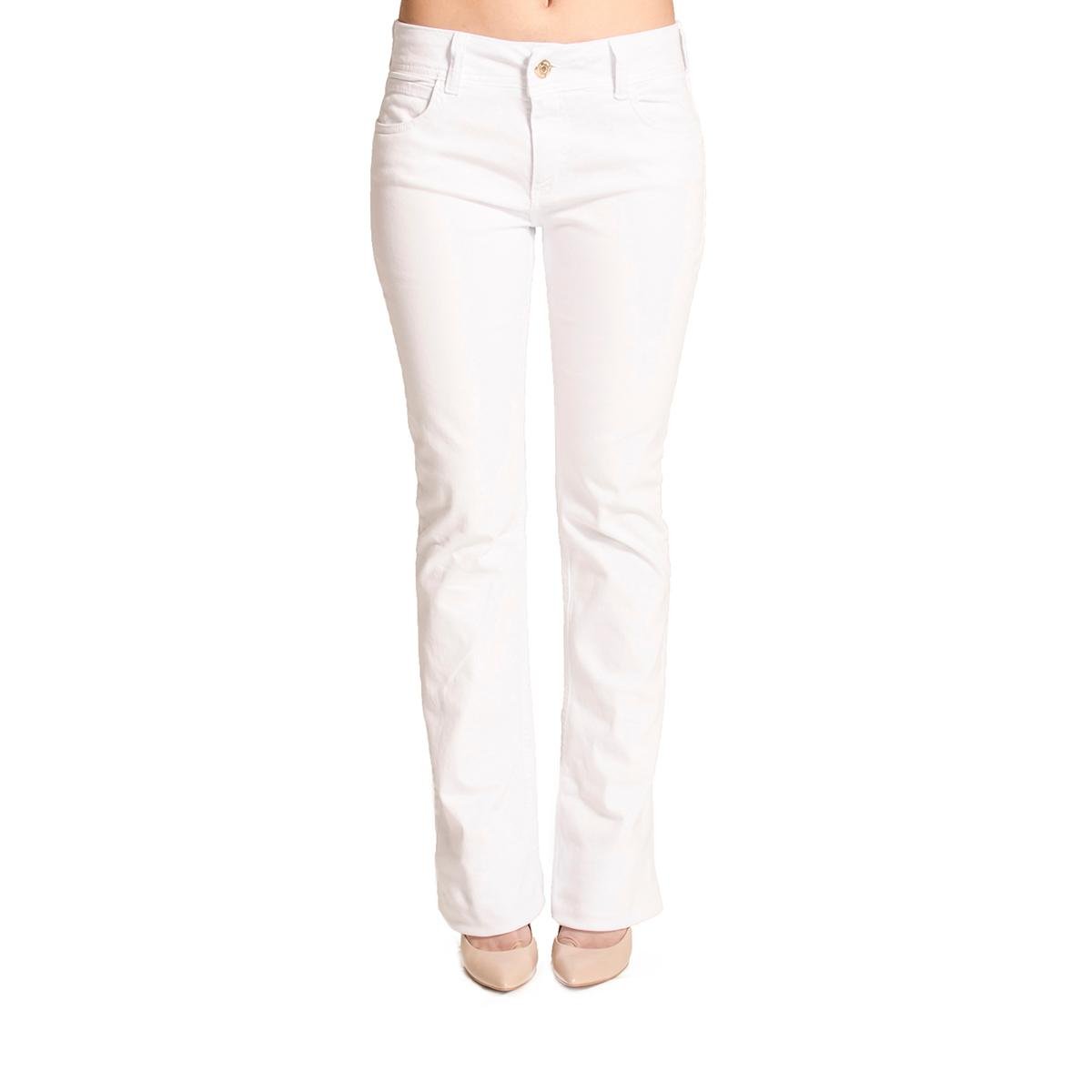 Calça Boot Cut Sarja Colcci Menor preço em Calça Boot Cut Sarja Colcci