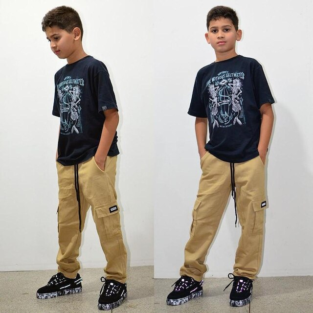 Calça Brack Infantil Cargo Action