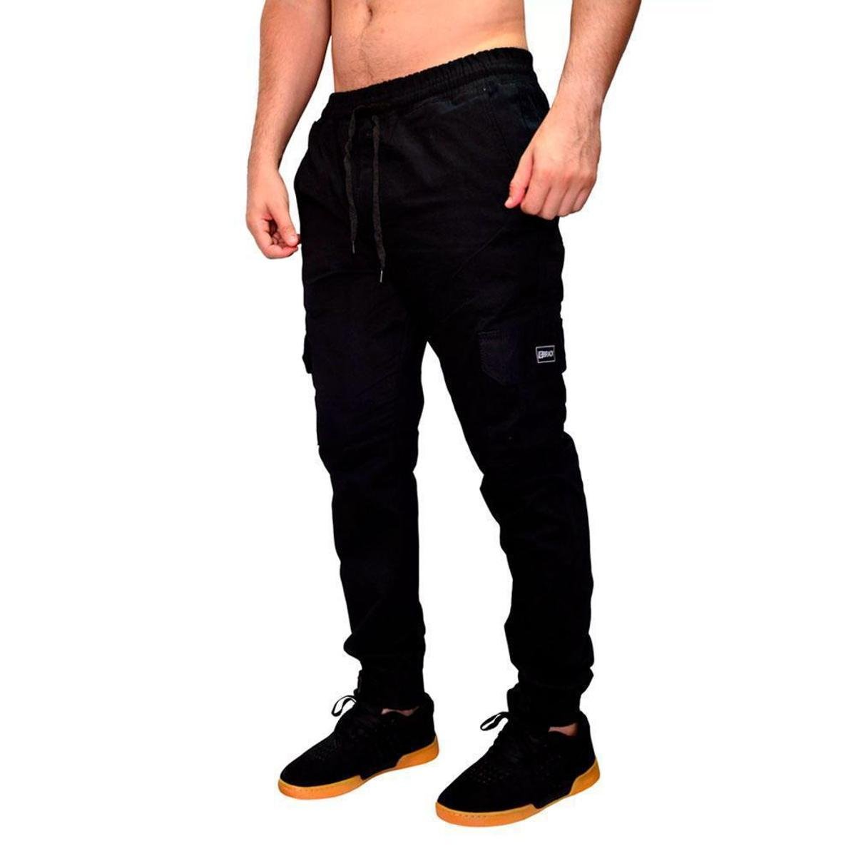 Calça Brack Jogger Cargo - Preto é ruim? Calça Brack Jogger Cargo - Preto é boa?