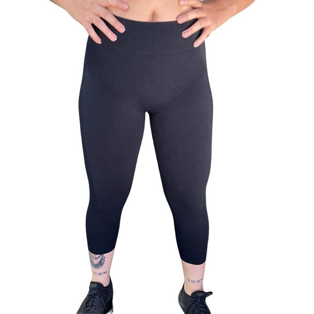 Calça Capri Lupo Slim Feminina Adulto Academia 71376-001