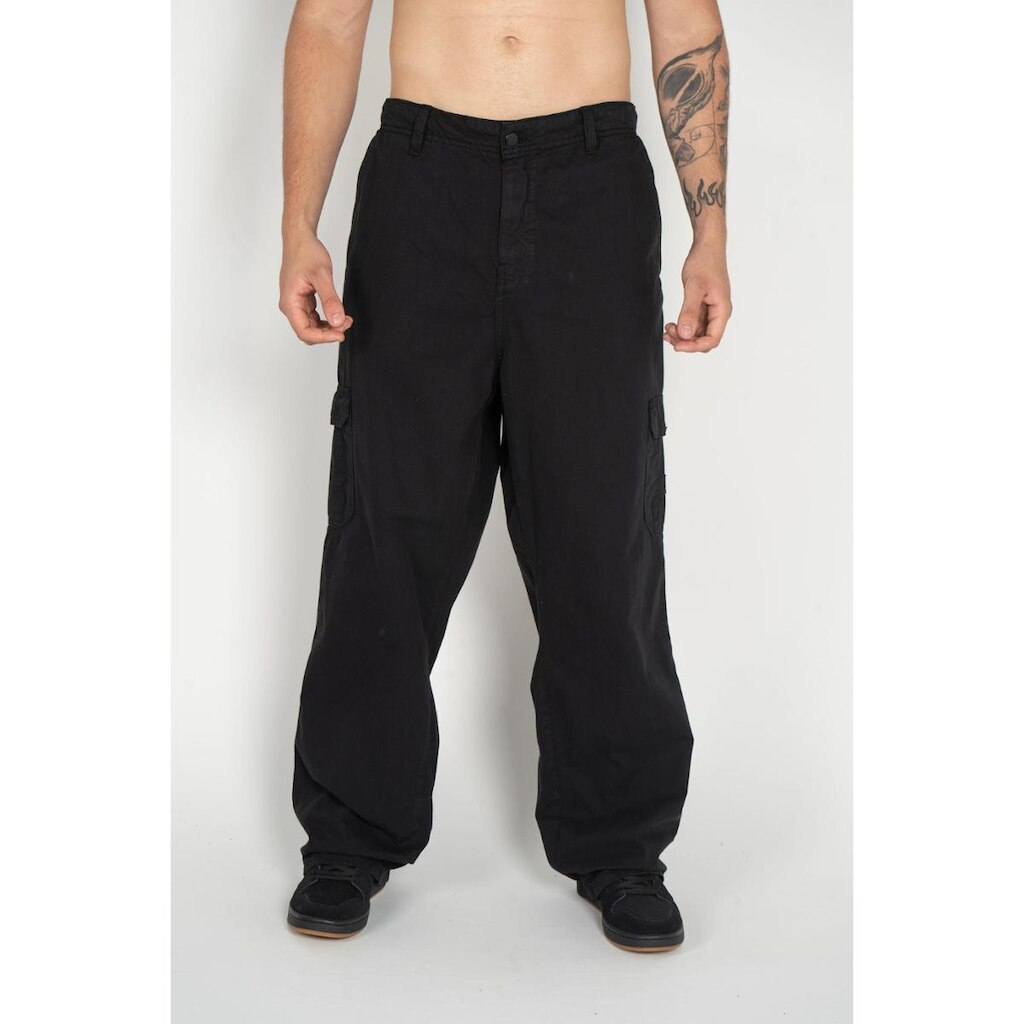 Calça Cargo Dc Shoes BaGGy Twill Preto-Preto-44