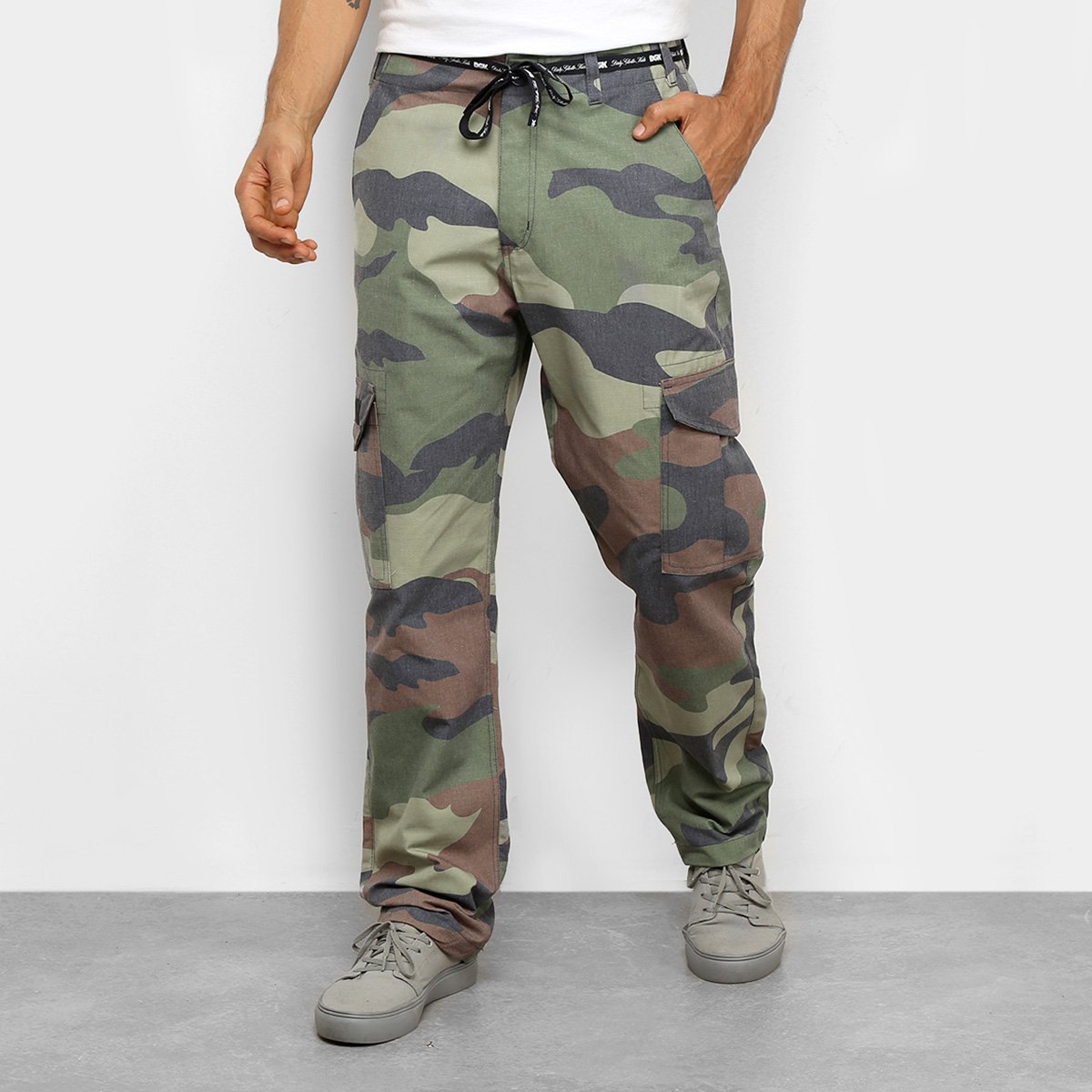 Cargo CalÇa Jeans Camuflada Masculina Calça Jeans Calça Camuflada