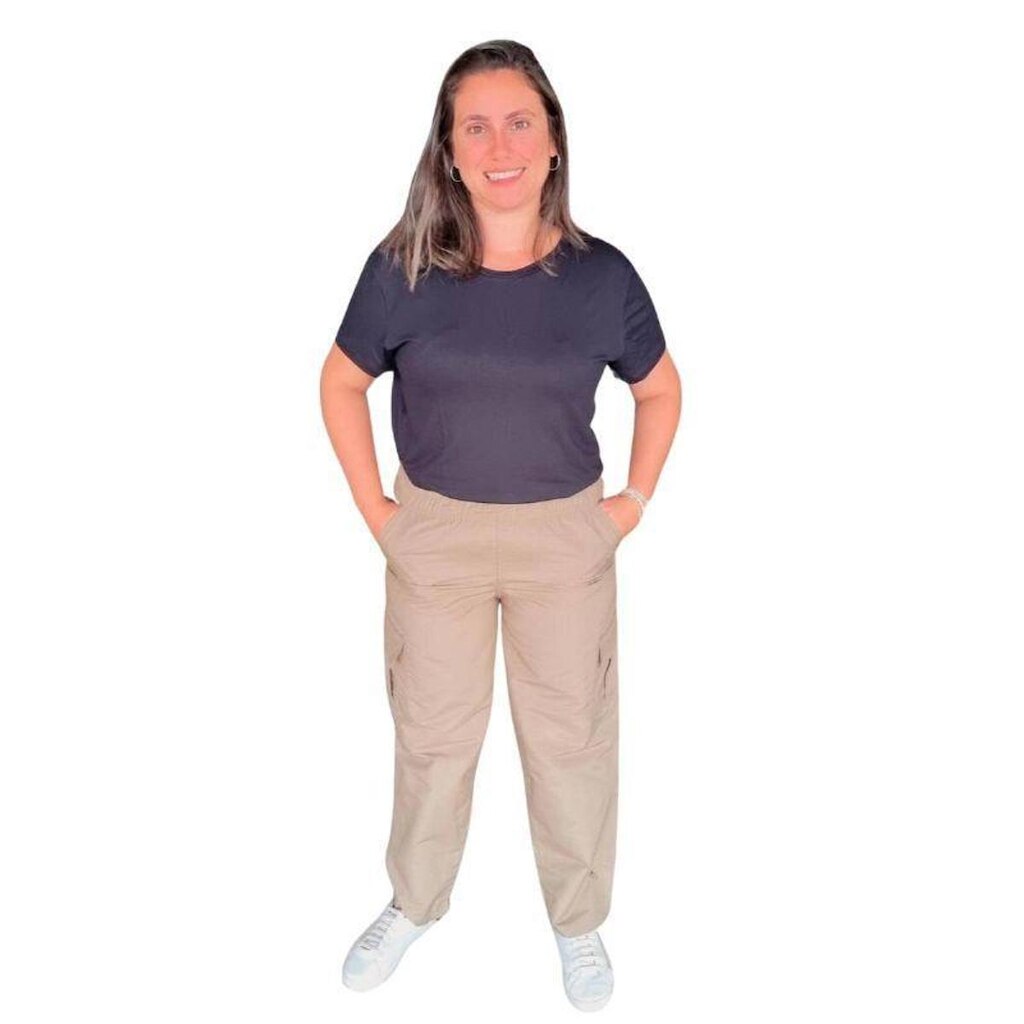Calça Cargo Feminina 8955 Contra Regra Nylon