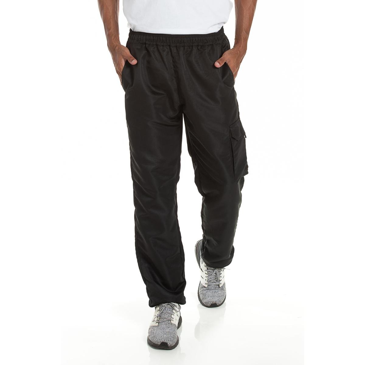 Calça Cargo Parolli Nylon Reforçado Masculino - Preto Menor preço em Calça Cargo Parolli Nylon Reforçado Masculino - Preto