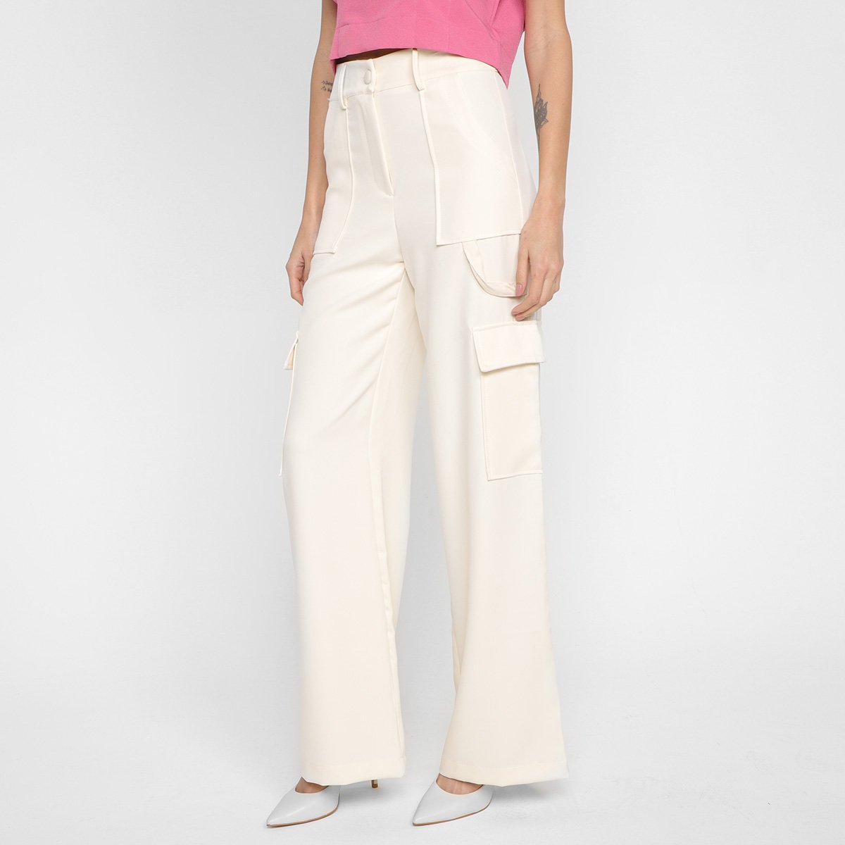 Calça Cargo Road Mel Cintura Alta Feminina é ruim? Calça Cargo Road Mel Cintura Alta Feminina é boa?