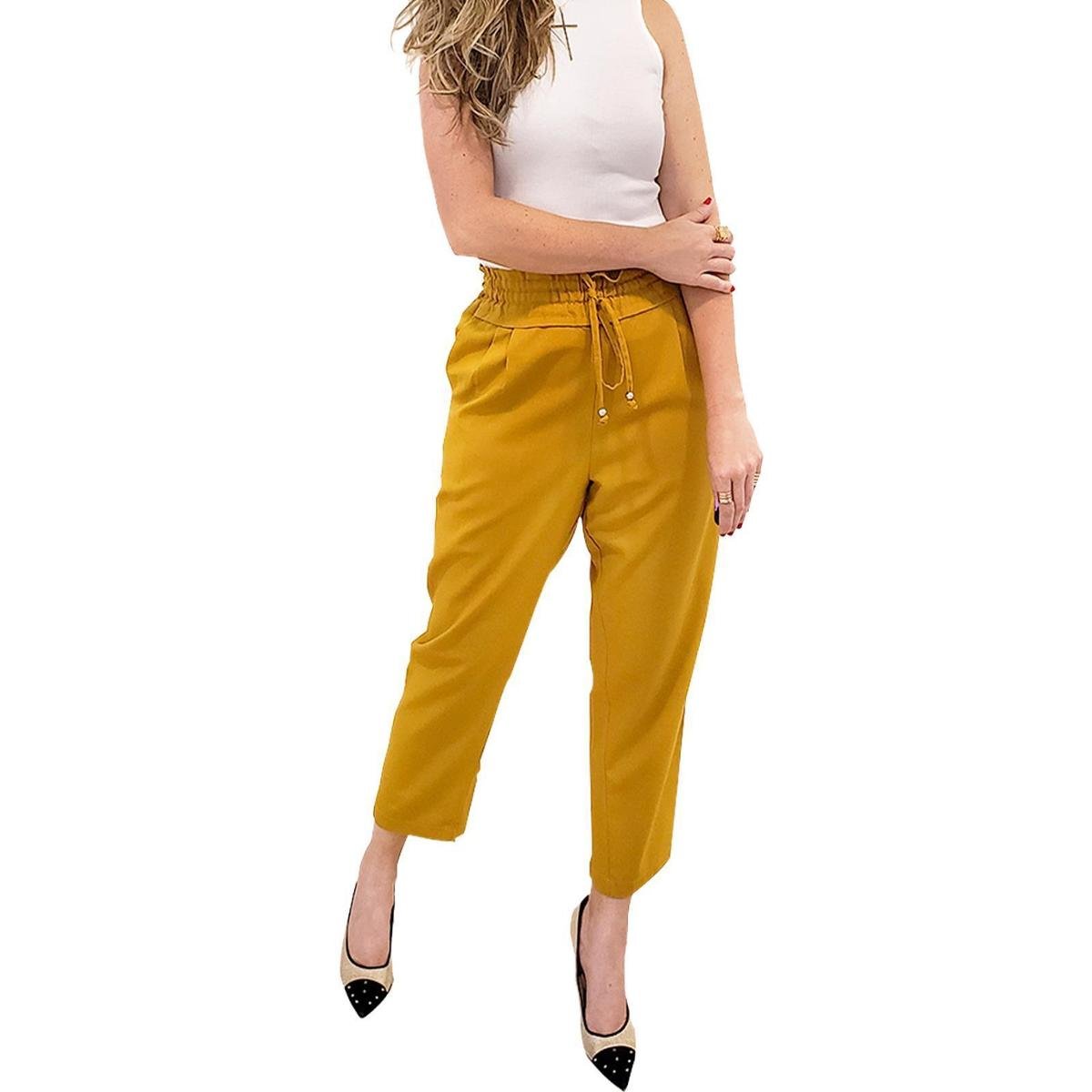 calca clochard mostarda