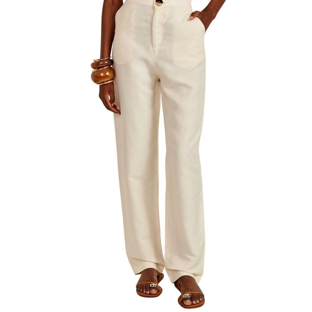 Calça Colcci Afaiataria Joana Bege Feminina