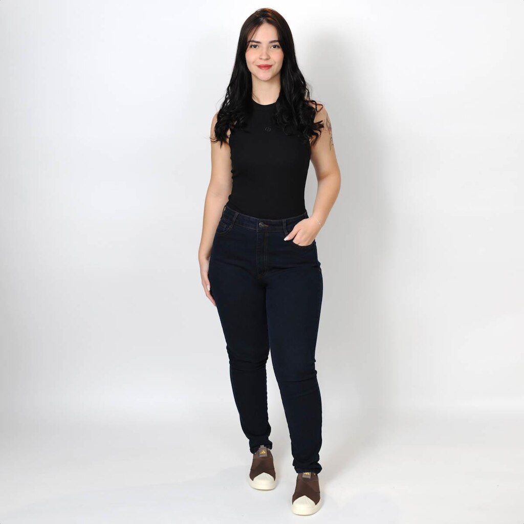 Calça Colcci Jeans Bruna Skinny Azul Índigo - Feminino