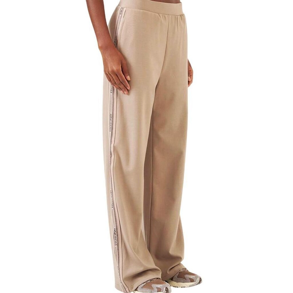 Calça Colcci Pantalona Com Detalhe Lateral Cinza Funghi Feminina