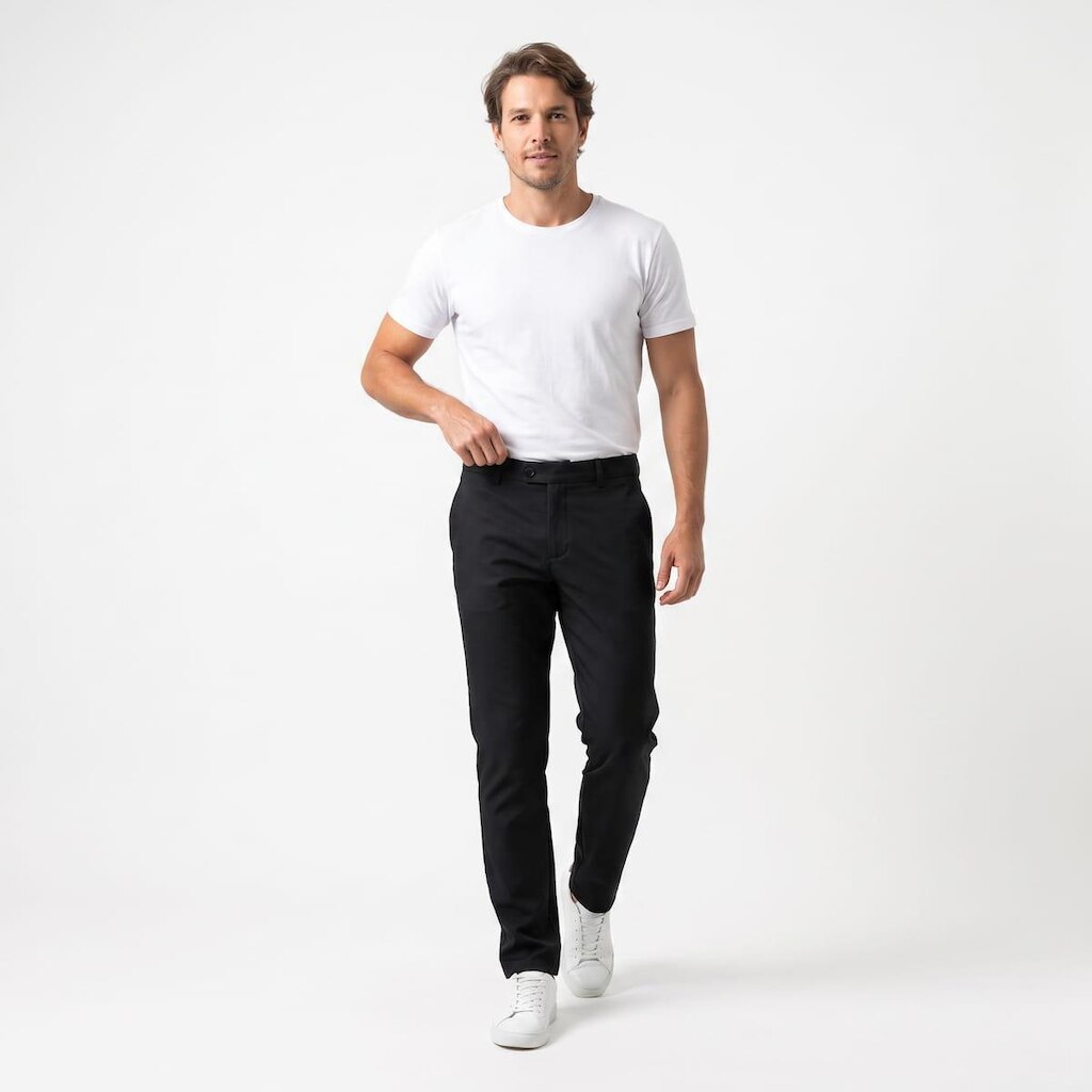 Calça de Alfaiataria Masculina Ouzzare ZZ71026