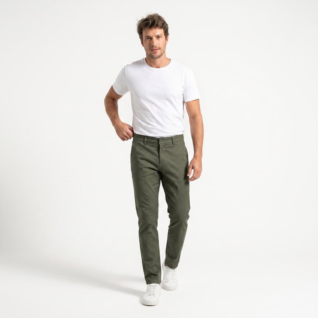 Calça de Alfaiataria Masculina Ouzzare ZZ71029