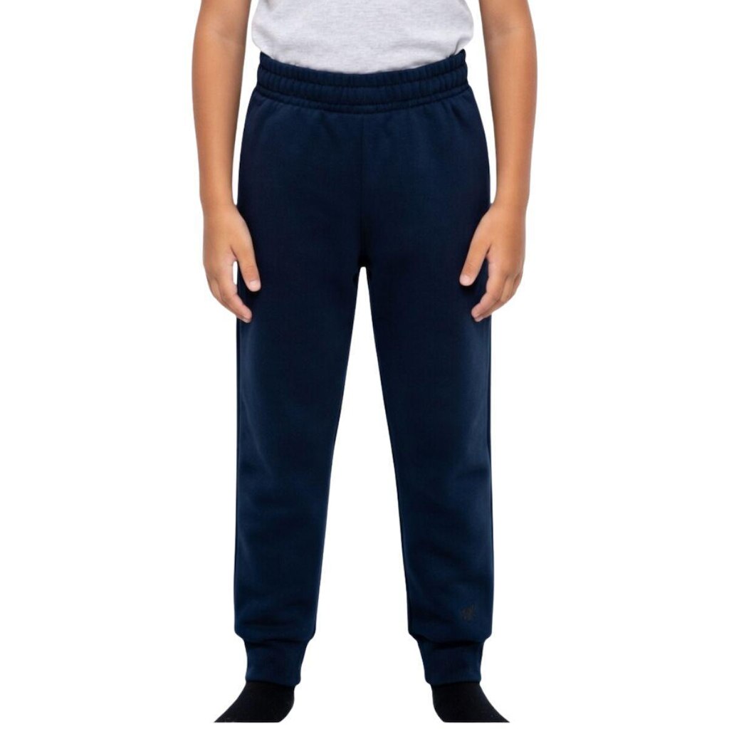 Calça de Moletom Juvenil Unissex Básica Kyly