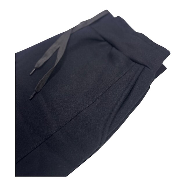 CALÇA DE MOLETOM MASCULINA COM PUNHO NA CINTURA E NA BARRA