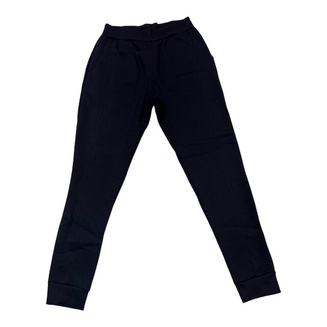 CALÇA DE MOLETOM MASCULINA COM PUNHO NA CINTURA E NA BARRA