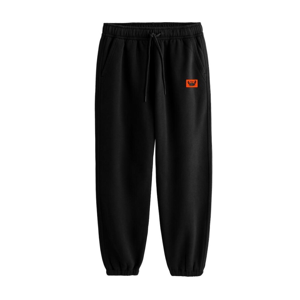 Calça de Moletom Masculina Jogger Flanelada Estampada Estilo Casual Urbano