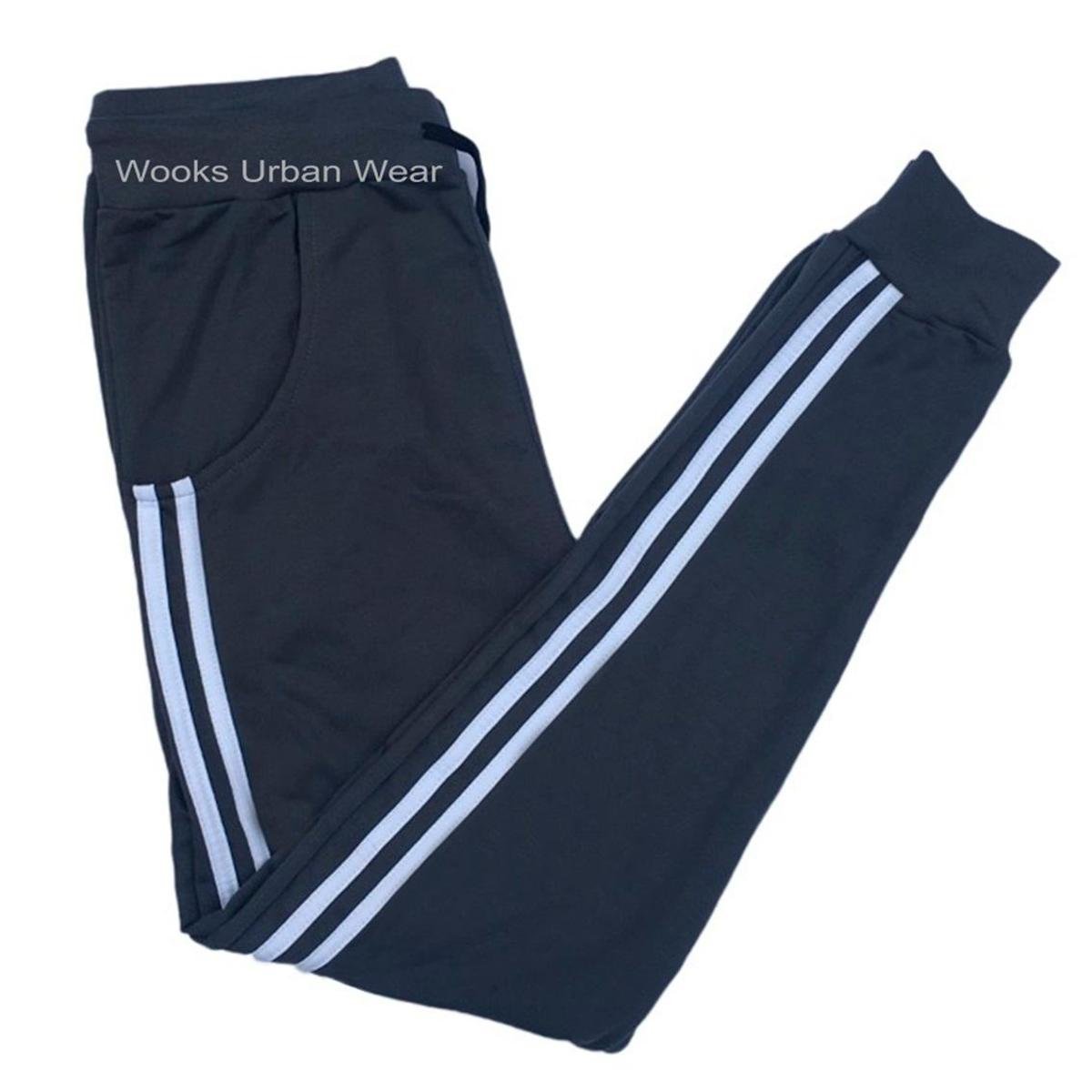 Calça De Moletom Masculina Saruel Skinny Sport Luxo