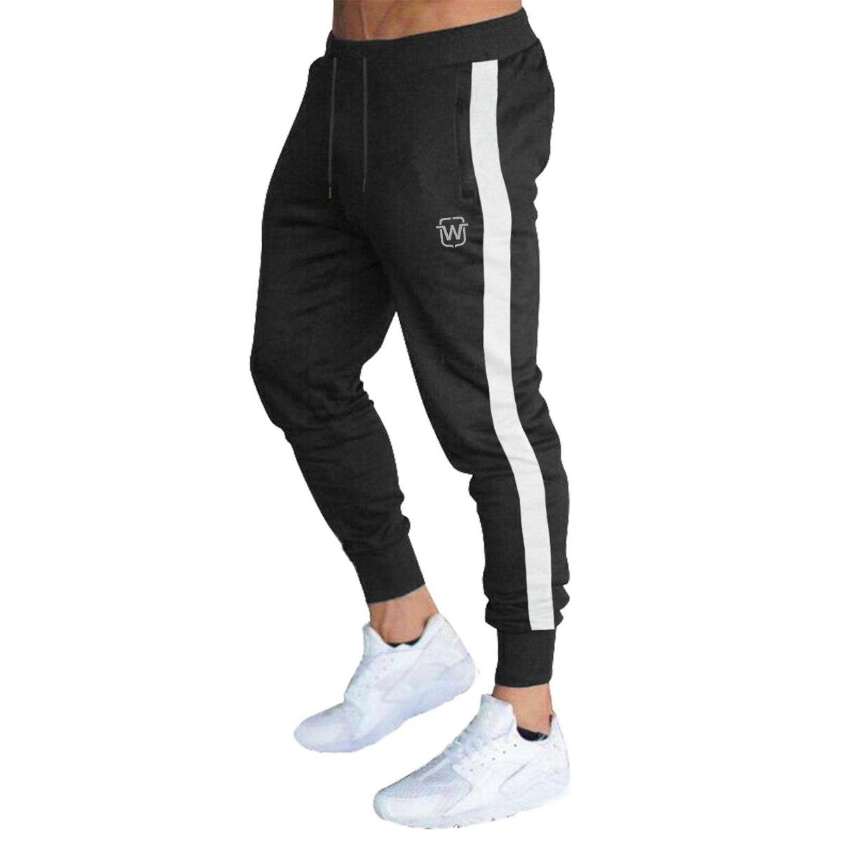 Calça de Moletom Slim Jogger Wooks com Listra Masculino WM14 Menor preço em Calça de Moletom Slim Jogger Wooks com Listra Masculino WM14