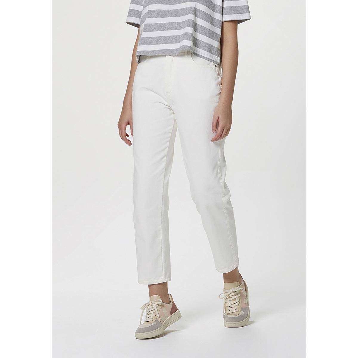 Calça De Sarja Feminina Reta Cintura Alta - H9A9RVTSN4 - Branco é ruim? Calça De Sarja Feminina Reta Cintura Alta - H9A9RVTSN4 - Branco é boa?