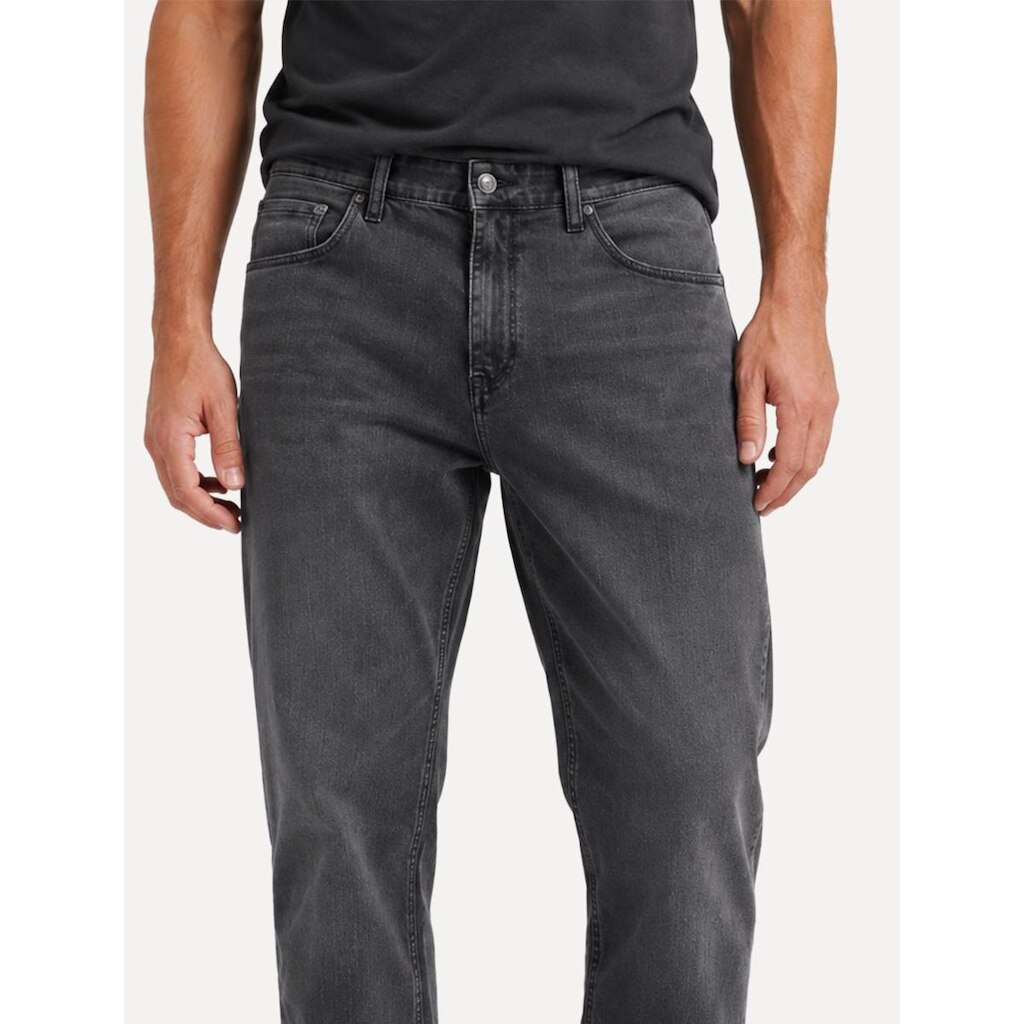 Calça Dudalina Jeans Masculina Regular Right Five Pockets Black Cinza