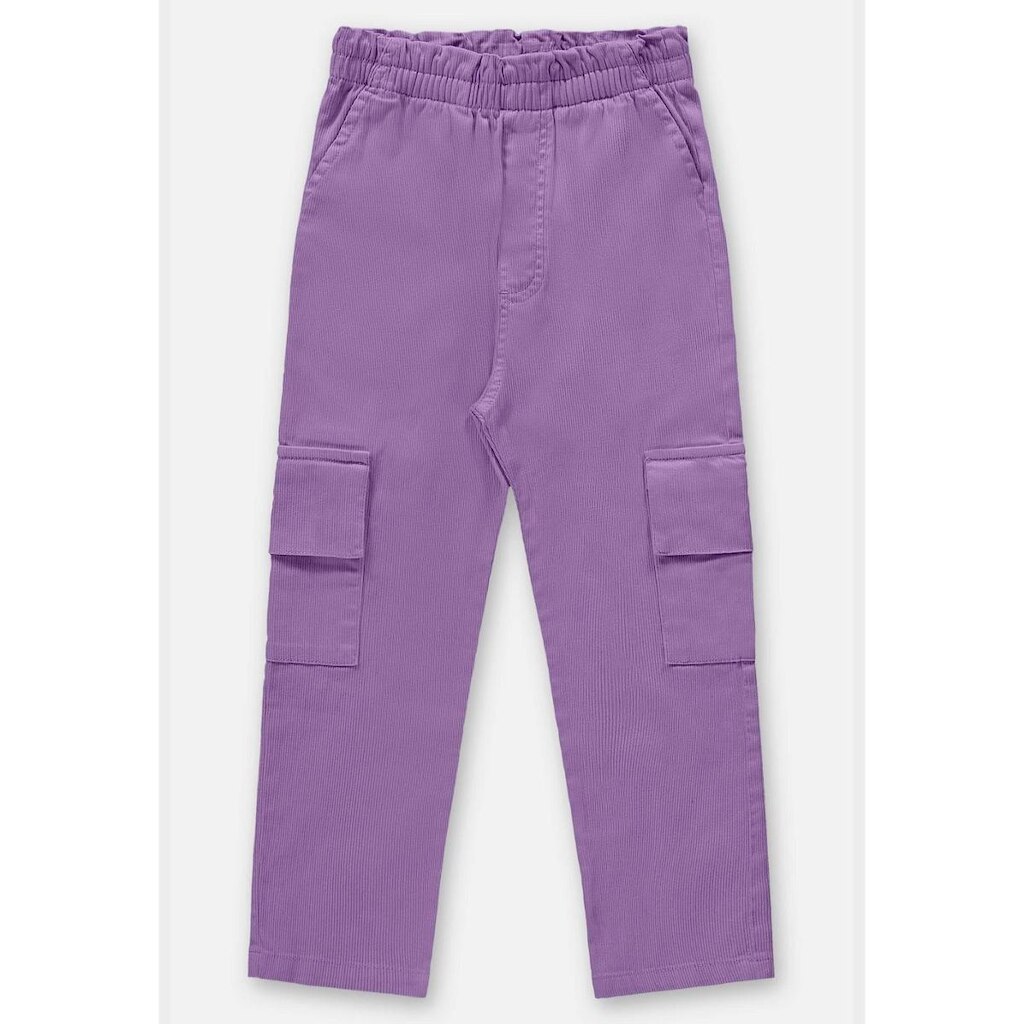 Calça em Sarja Infantil Menina Up Baby