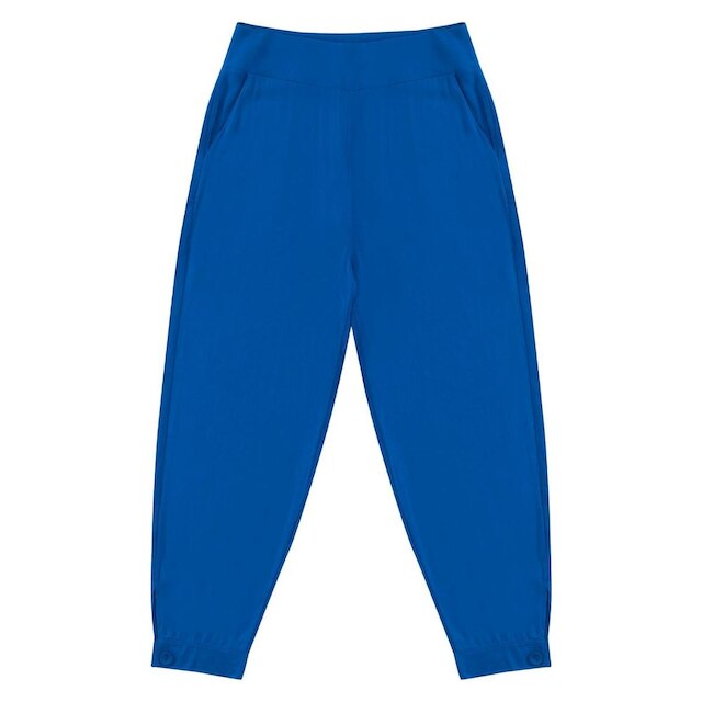 Calça Em Viscose Feminina Endless Azul