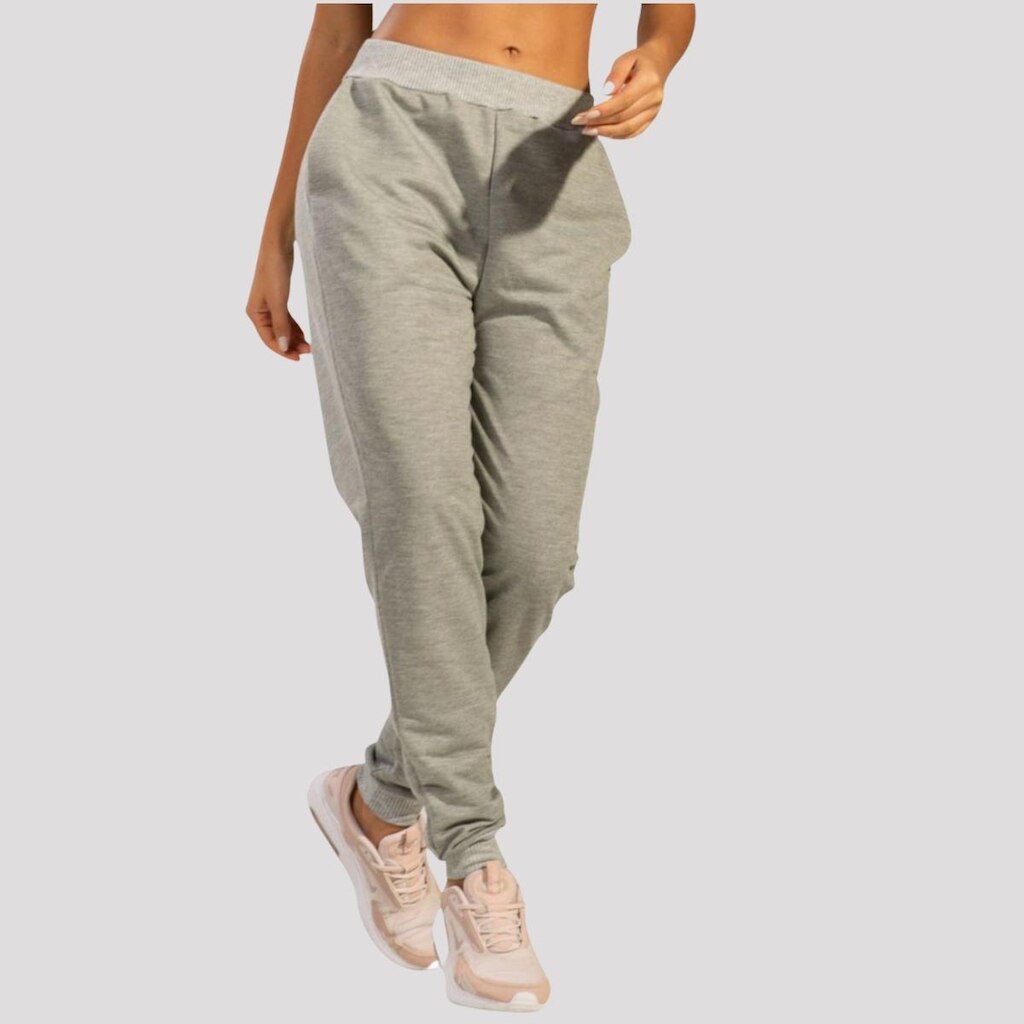 Calça Esportiva Jogger Moletinho Fitness Vekyo Com Elástico Roupa Para Treino Academia