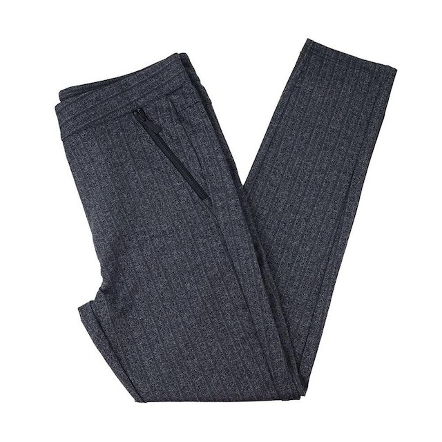 Calça Feminina Alpelo Montaria Plus Size Risca de Giz Cinza