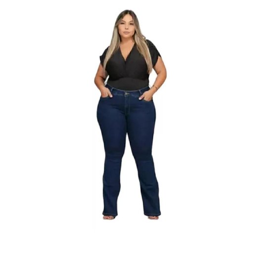 Calça Feminina Flare Plus Size Shyro's