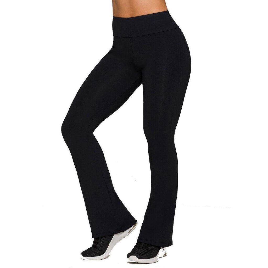 Calça Feminina Flare Selene 20815-003 Preto