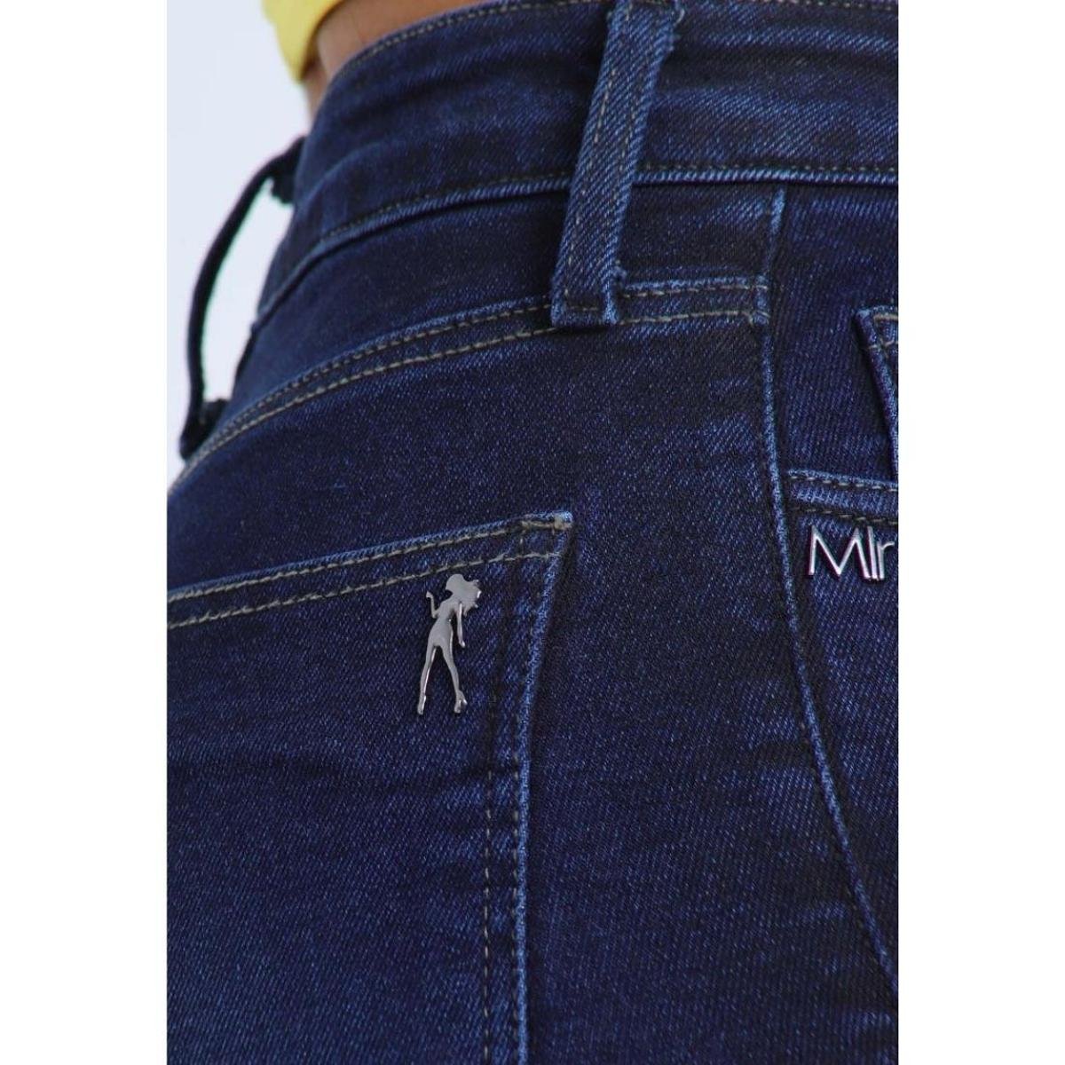 Calça Feminina Jeans Mom Miller Cintura Alta Empina Bumbum Zattini