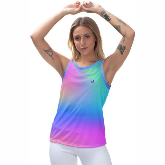 Calça Feminina Legging Blusa Regata Esporte Proteção UV50 Treino Leve  Confortável