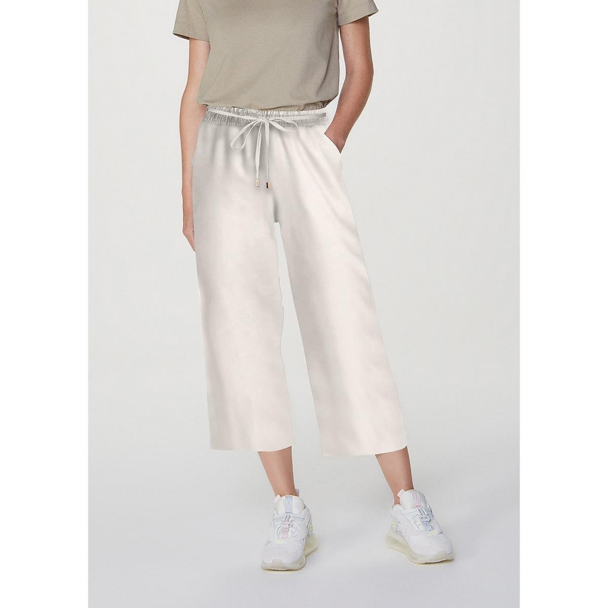 Calça Feminina Pantacourt Em Linho - K48B1ESI2 - Off White Menor preço em Calça Feminina Pantacourt Em Linho - K48B1ESI2 - Off White