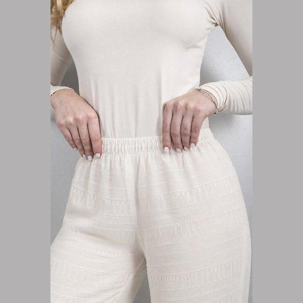 Calça Feminina Praia com Short Cintura Média Verão