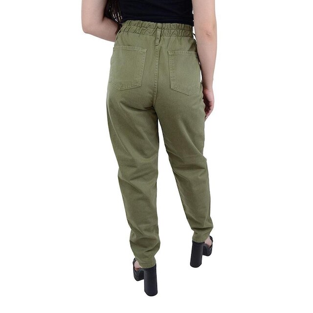 Calça Feminina Recuzza Baggy Verde Militar - 10703