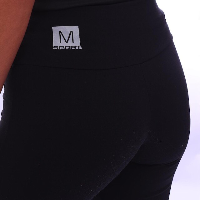 Calça Flare Bailarina Boca de Sino Fitness Suplex Cintura Alta Feminina Mechler